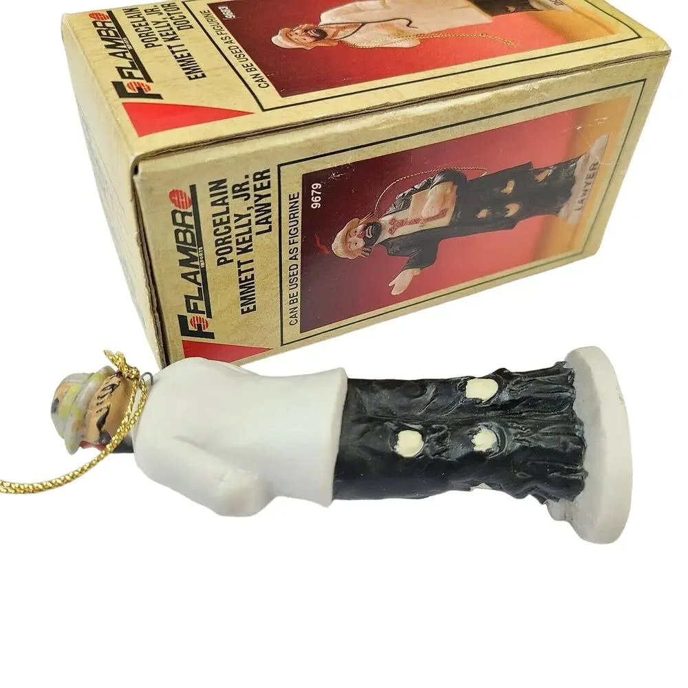 Flambro The Emmett Kelly Jr. Porcelain Pharmacist